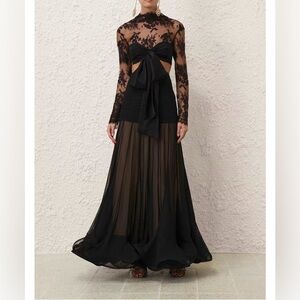 Zimmermann dress Illustration Flounce